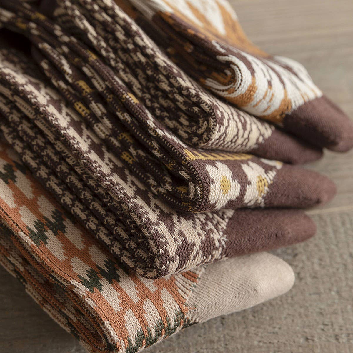 ACCITY - Wholesale Socks - Women's - AUTUMN AND WINTER FASHION WARM MID-CALF SOCKS_CWMS11184