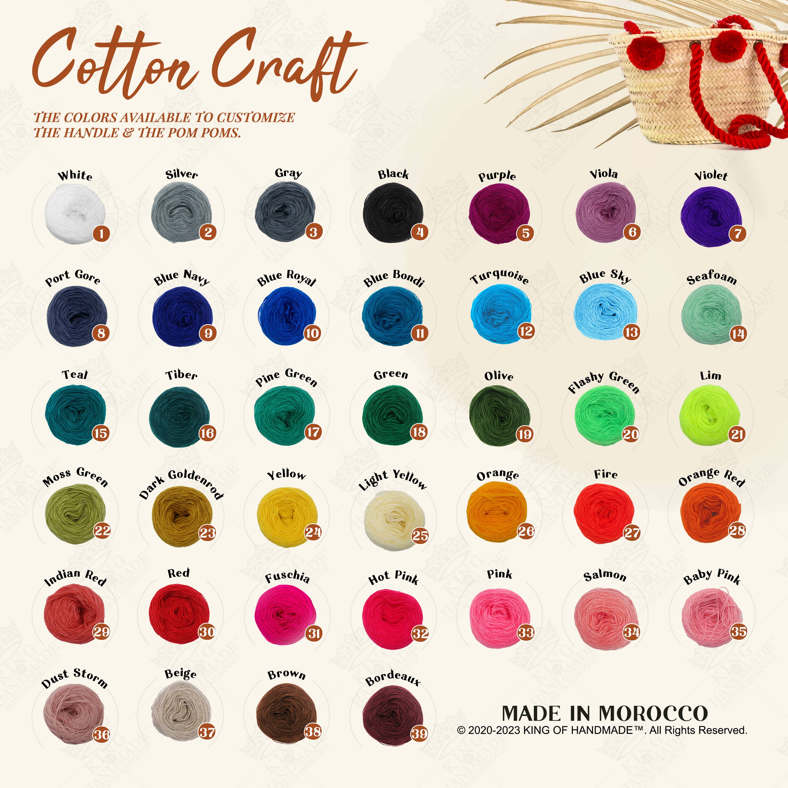 King Of Handmade - Wholesale Beach Bag - Custom embroidered Medium handbags For Bride, Bridal party12