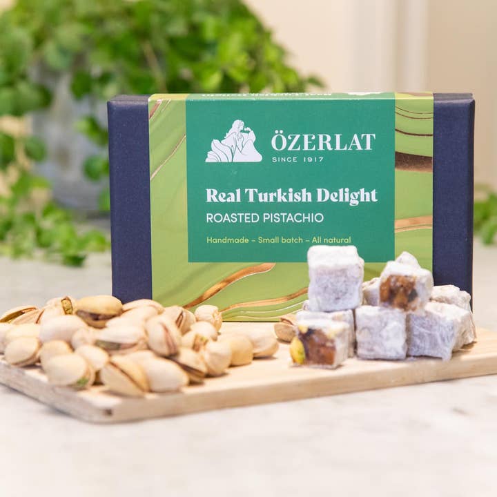 Ozerlat UK – wholesale Gummy – Roasted Pistachio Turkish Delight Plant-Based Vegan-Friendly1