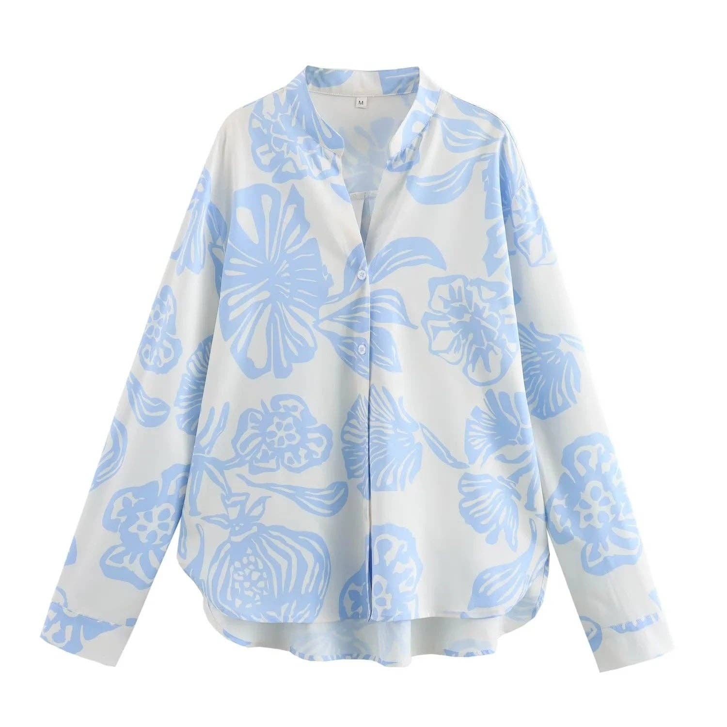 Marayn - Wholesale Sleepwear Set - Women's - European Summer Fashion Printed Shirt  Pajama Set3