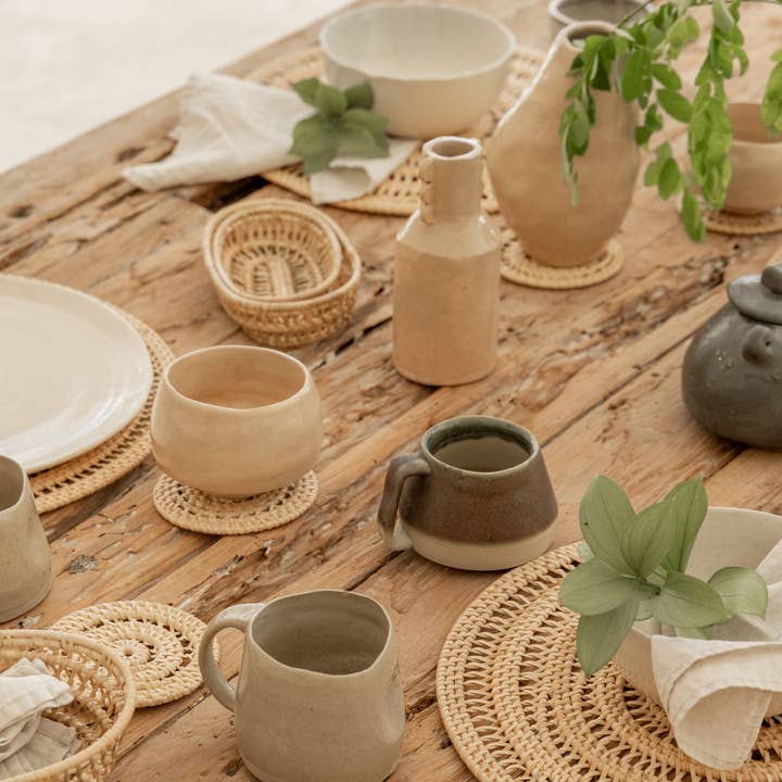 Village Thrive - Vendita all'ingrosso Cestini - Set cesto ovale in rattan3