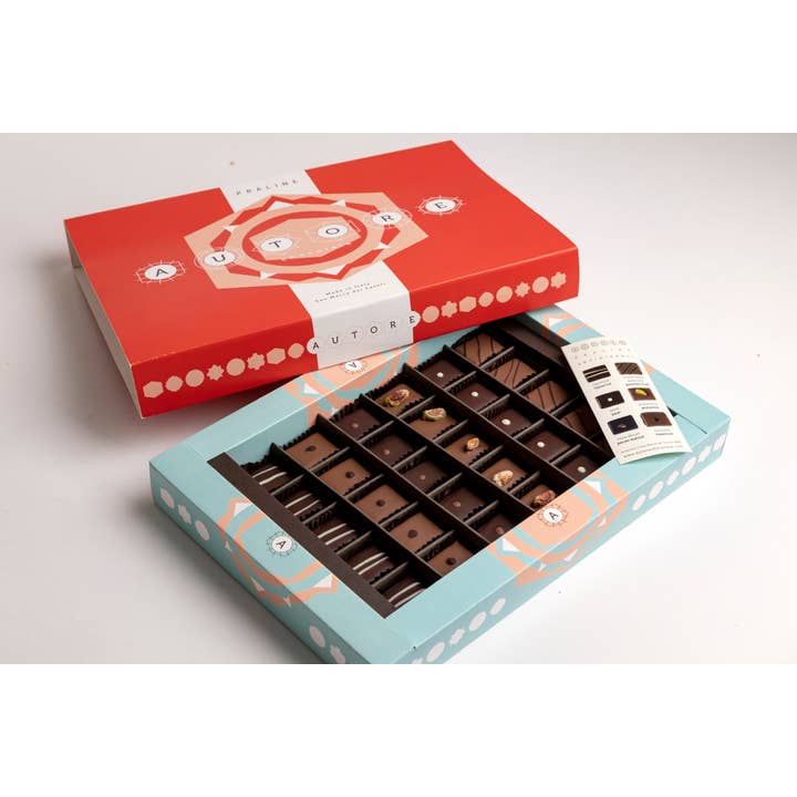 Confezione regalo Praline 350g - 12.34 Oz per la vendita all'ingrosso da parte di Autore Chocolate