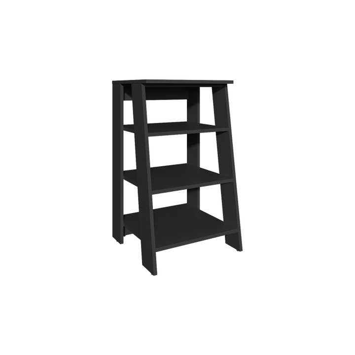 TUHOME FURNITURE – Großhandel Freistehendes Regal – Bathbi Leiterregal, 30 Zoll hoch, 4-stöckig, für Badezimmer, Beistelltisch, Wohnzimmer