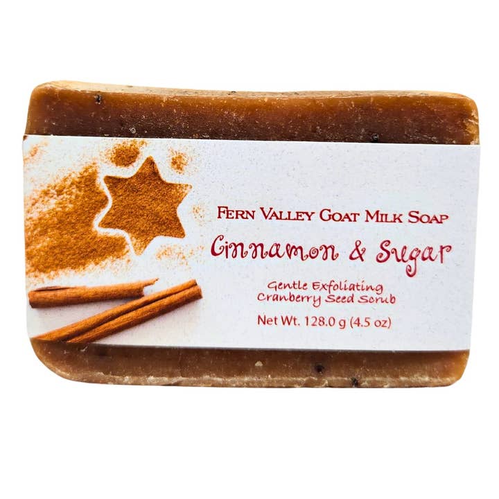 Natural Goat Milk Soap | Exfoliating Scrub | Cinnamon Sugar Cranberry Seed and other Purchase Wholesale cinnamon and cranberries. Free Returns & Net 60 Terms on Faire trending on Faire.