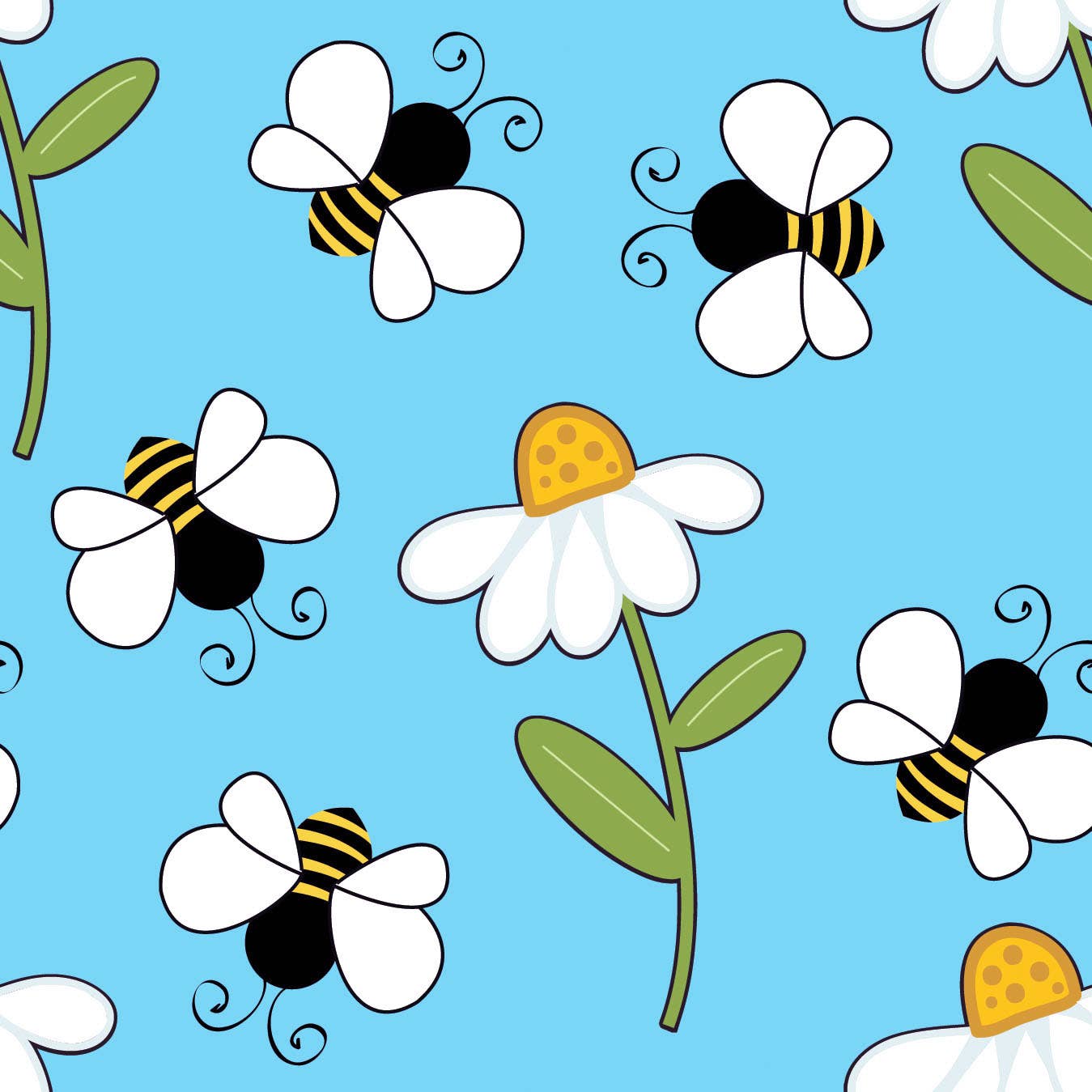 Sloggers - Vente Bottes de pluie – femme - Botte de pluie et de jardin pour femmes, imprimé abeille, bleu clair3