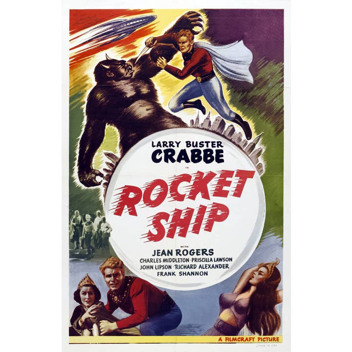 Flash Gordon Rocket Ship Movie Poster 16 x 24 for wholesale by BMS BIZ