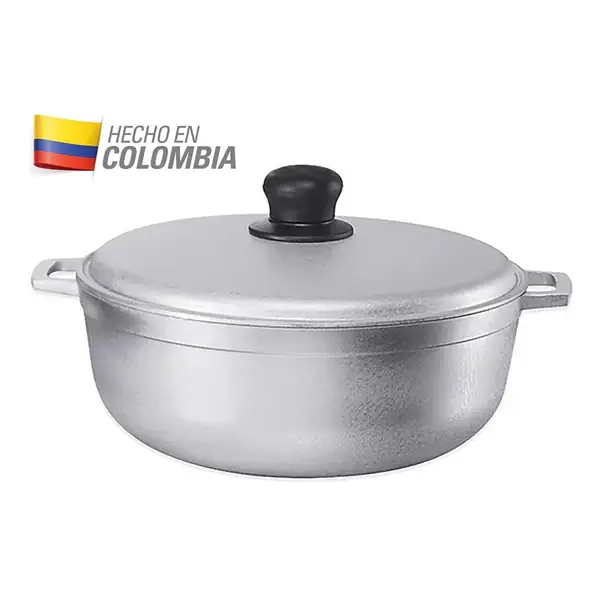 Gourmet Edge - Wholesale Cooking Pot - Micasita - 4.2 Qt Cast Aluminum Caldero#70
