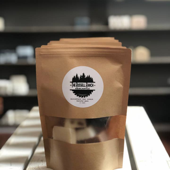 Miniature Bar Soap Variety Pack for wholesale by The Russell Ranch Mercantile