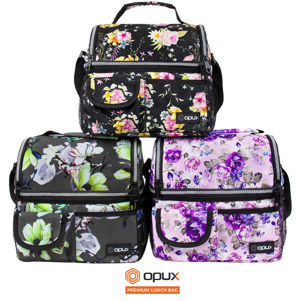 OPUX - Wholesale Lunch Bag/Box - Two-Sided Double Deck Insulated Lunch Box - 16 Cans31
