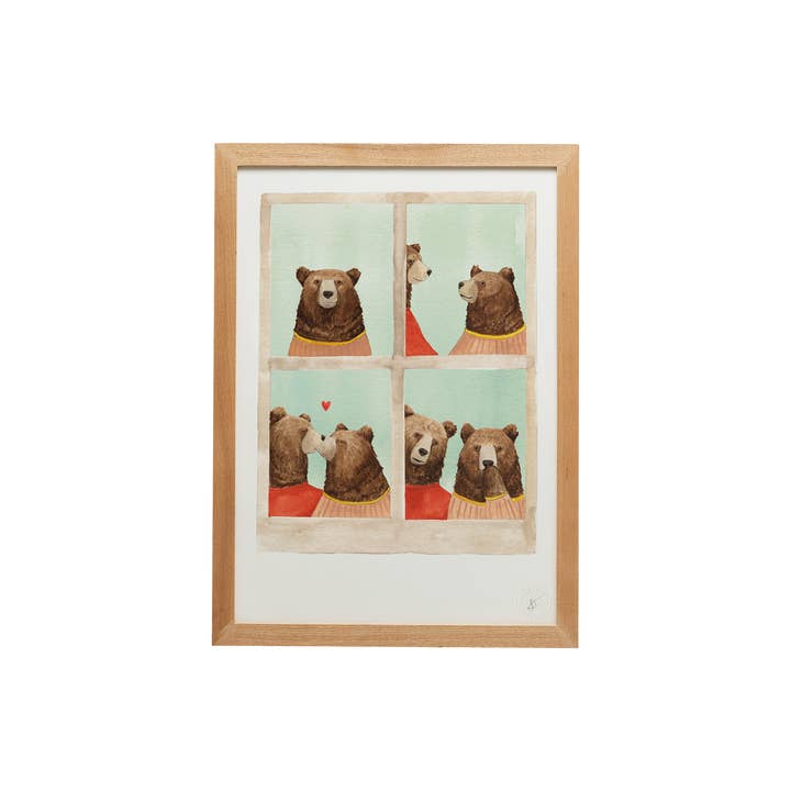 Mister Peebles - Wholesale Art Print - Photo Booth Kiss Print2