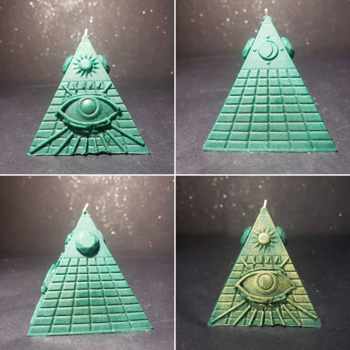 All Seeing Eye Pyramid~ Wholesale for wholesale by Mystical Mysti Candles