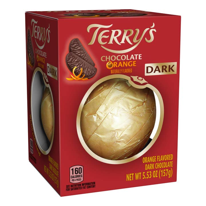 Terry's Dark Chocolate Orange, 12ct for wholesale by Grandpa Joe's Candy Shop