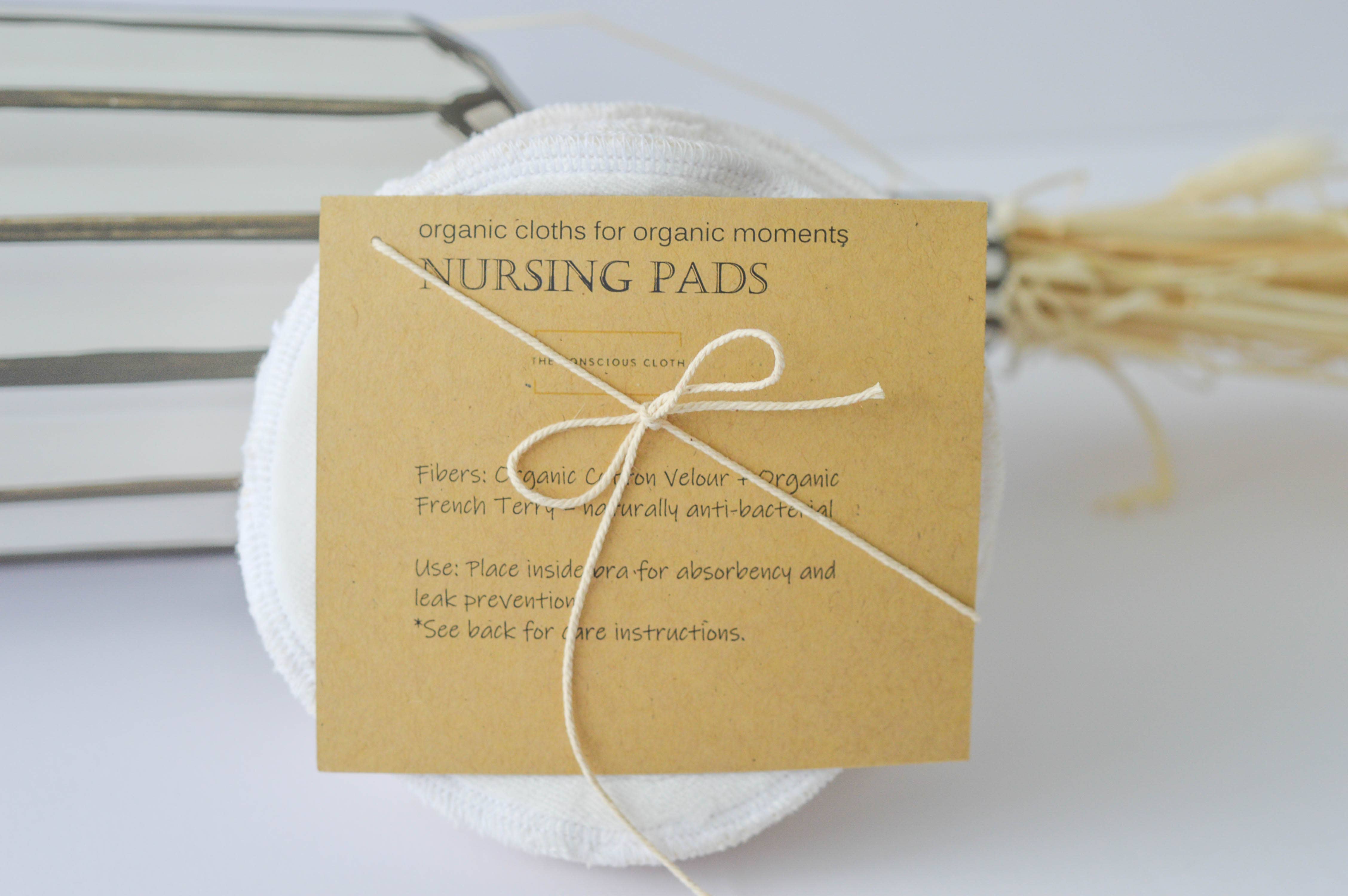 The Conscious Cloth - Wholesale Nursing Pillow/Pad - Maternity - Organic Reusable Nursing Pads - GOTS Breastfeeding Shields2