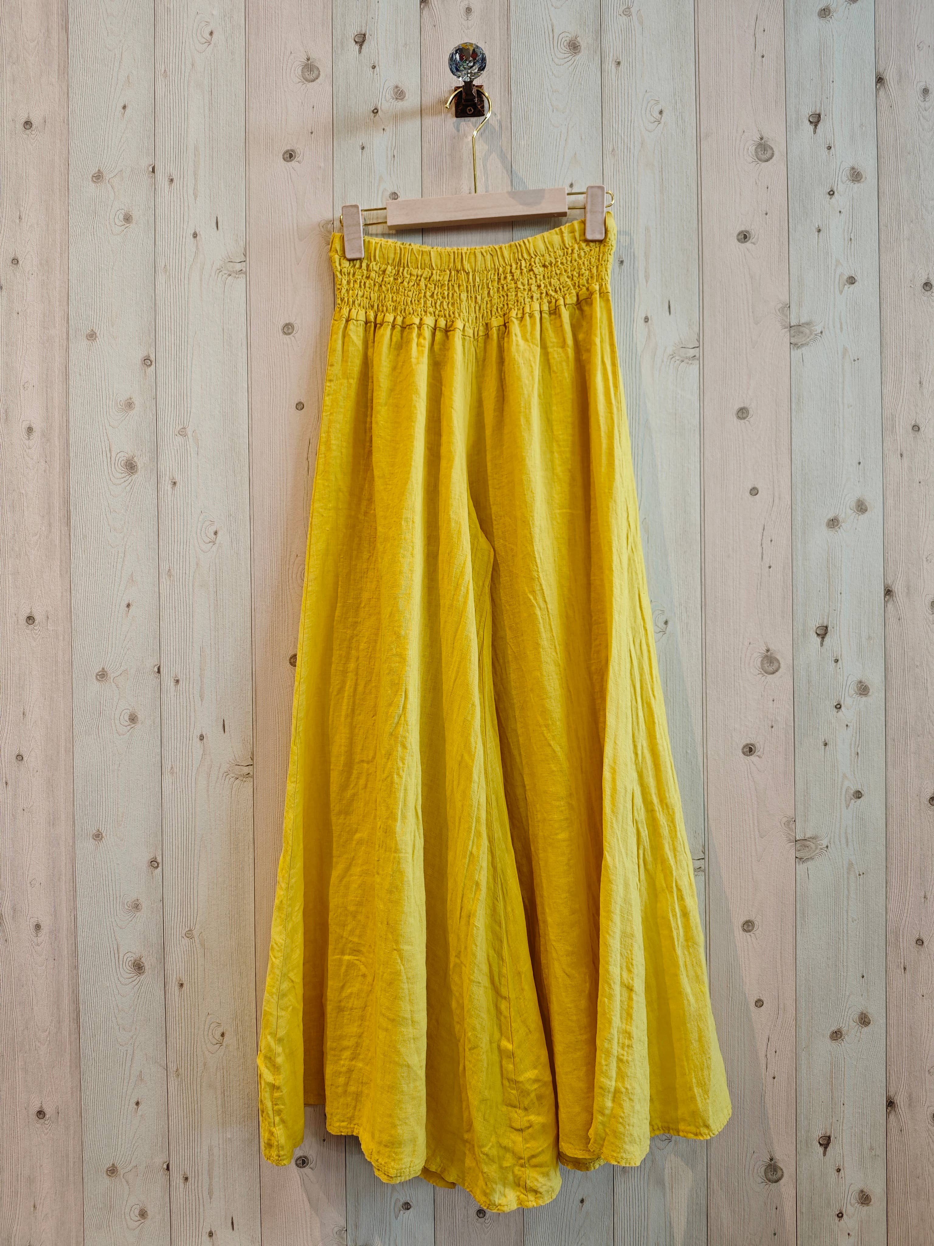 Linen & More – wholesale Pants – Women's – REF 30201 WIDE LEG LINEN PANTS 100%25