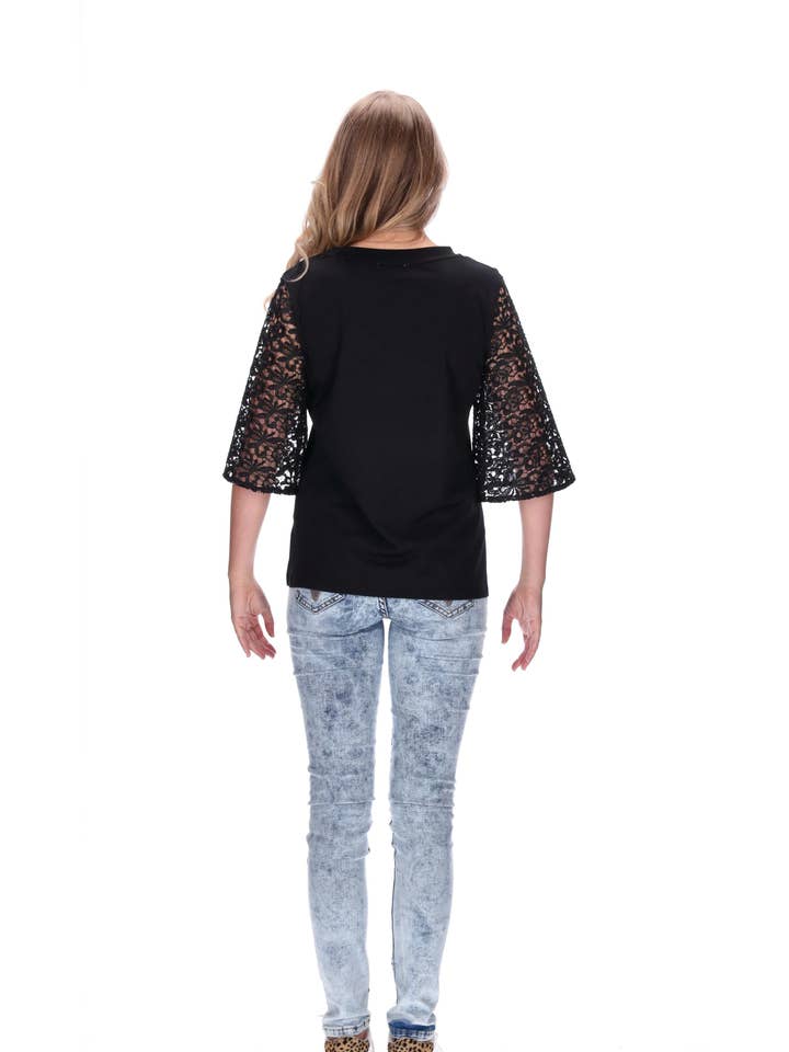 Arya Top Black for wholesale by Augustine