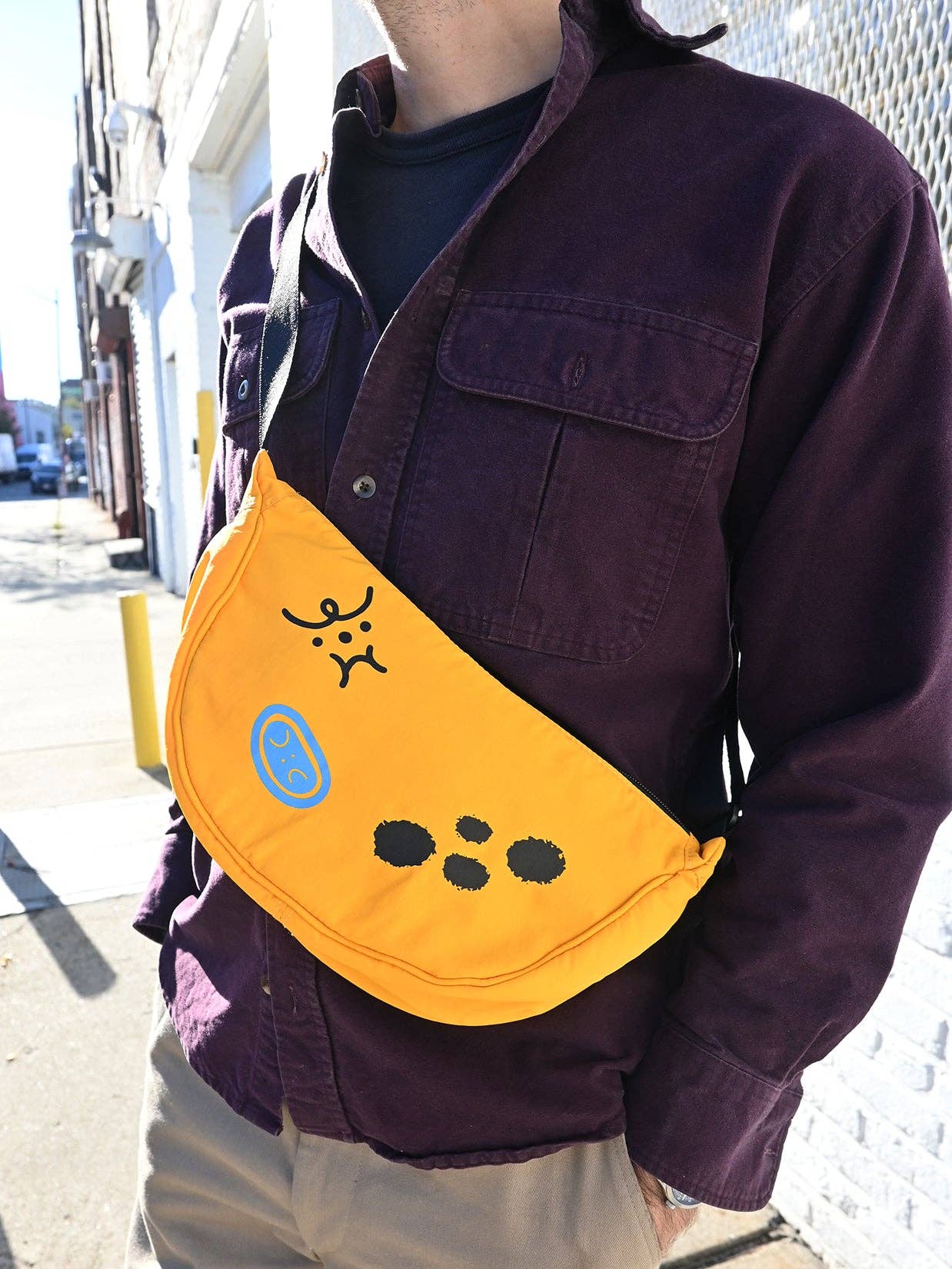 Natali Koromoto - Wholesale Crossbody Bag - Unisex - "Bad-nana" Crescent Bag7