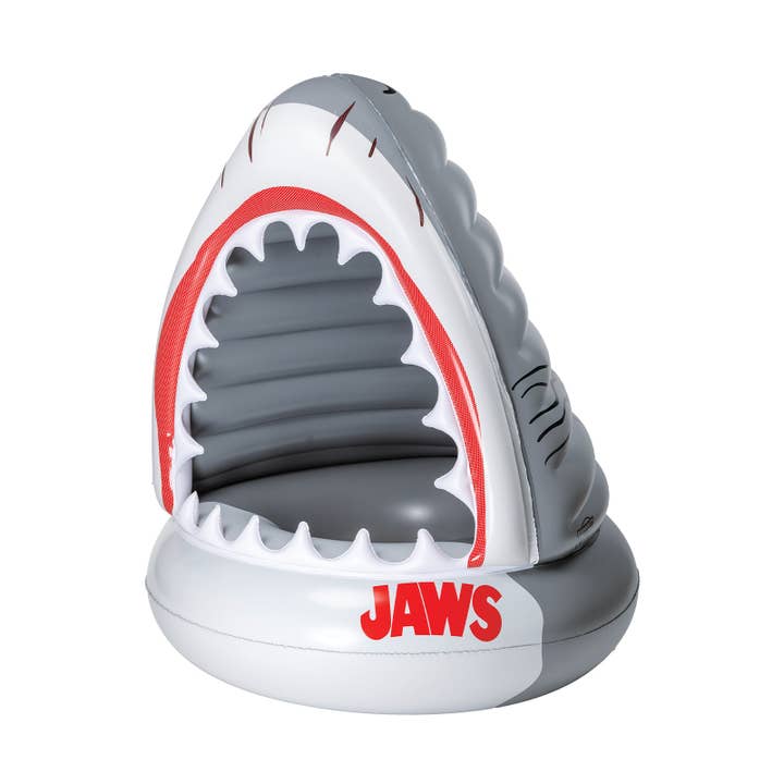 BigMouth Inc - Wholesale Inflatables - JAWs 50th Anniversary Giant Shark Pool Float