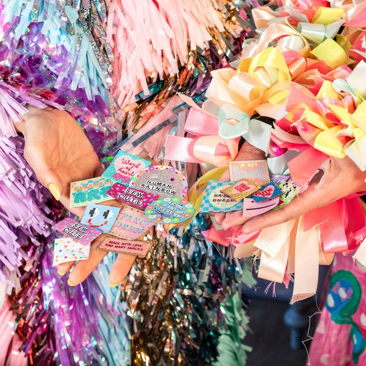 Kylie and The Machine - Wholesale Craft Supplies - WEARABLE ART | Rachel Burke x KATM Collaboration Sew-in Labels | Single Box12