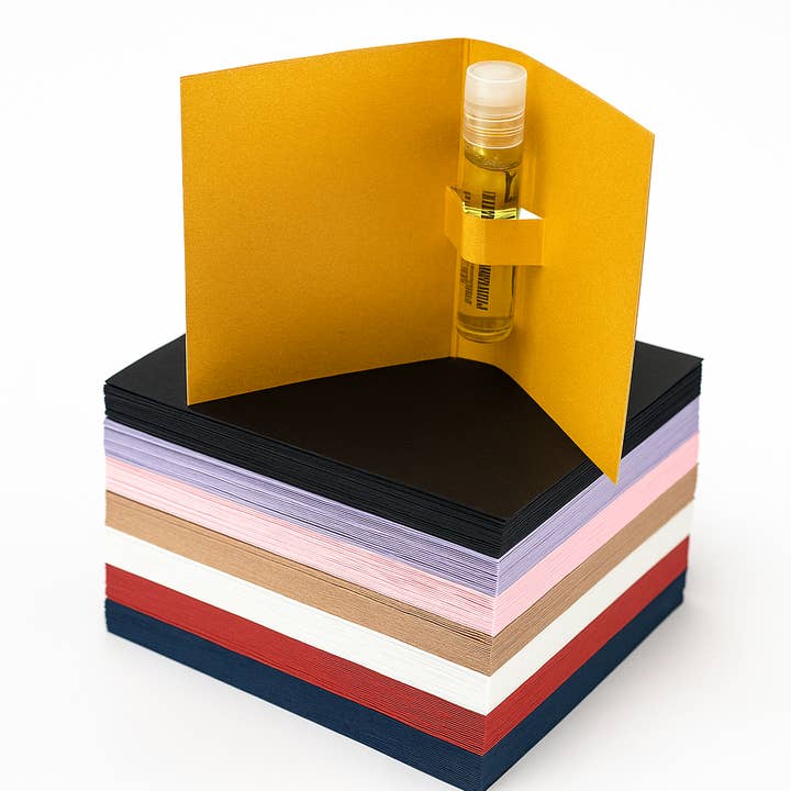 Carte espositive da 5 ml e carte da 10 ml per campioni di profumo e olio per la vendita all'ingrosso da parte di Vici Pack