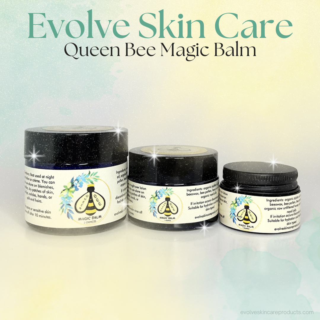 Evolve Organic Skin Care - Wholesale Healing Salve/Balm/Cream - Evolve Skin Care Queen Bee Magic Balm4
