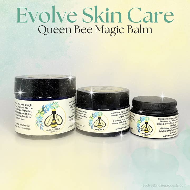 Evolve Organic Skin Care - Wholesale Healing Salve/Balm/Cream - Evolve Skin Care Queen Bee Magic Balm4