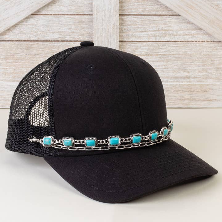 Your Fashion Wholesale - Wholesale Hat Accessory - Women's - Squash Blossom Trucker Hat Chain2
