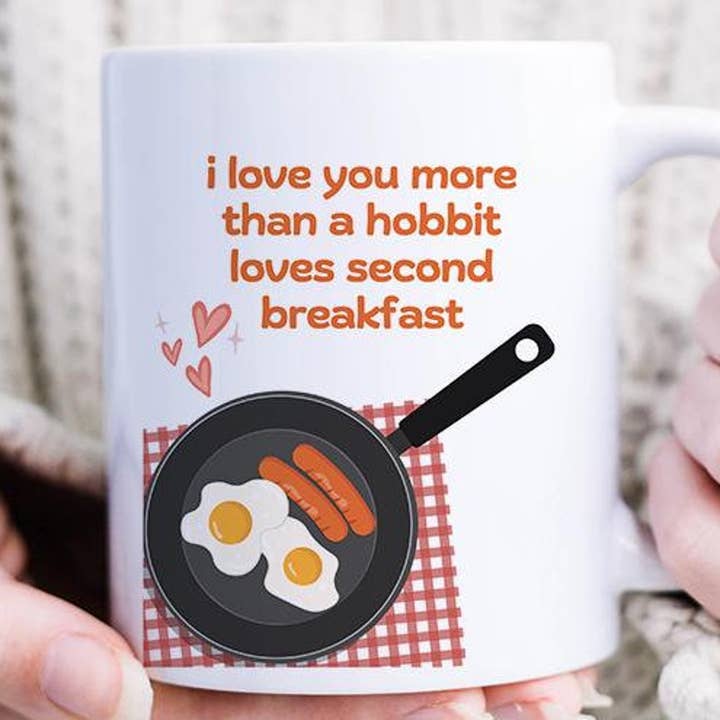 Rolig Andra Frukost Valentine Fans Fantasy Fandom Mugg för wholesale av VenusArtsShop