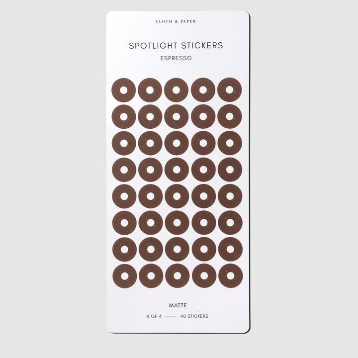 Cloth & Paper - Wholesale Sticker - Spotlight Sticker Set | Small4