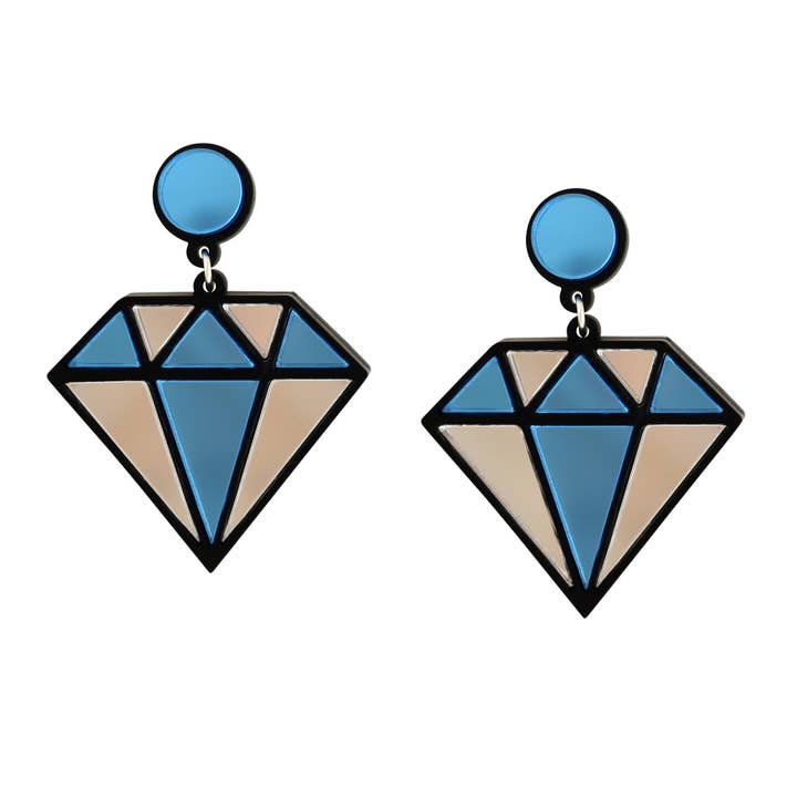 Diamonds Are Forever Earrings for wholesale by Jennifer Loiselle Accessories