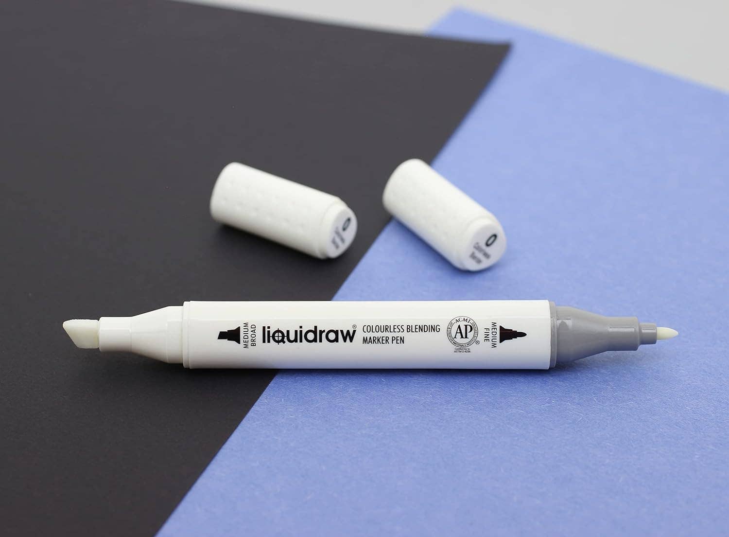 Liquidraw – wholesale Marker – Liquidraw Colourless Blender Marker Set of 3, Dual Tip Marker, Colourless Blender Pen Alcohol Colorless Blending Graphic Marker For Art, Illustration, Animation, Portrait, Sketching, Drawing, Design8