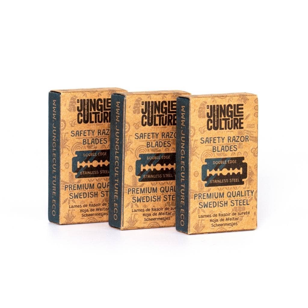 Jungle Culture – wholesale Razor – Pack of 10 Double Edge Safety Razor Blades | Jungle Culture0