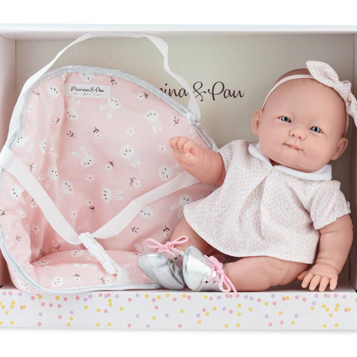 POPPY DOLL BABY CARRIER PINK for wholesale by Marina & Pau