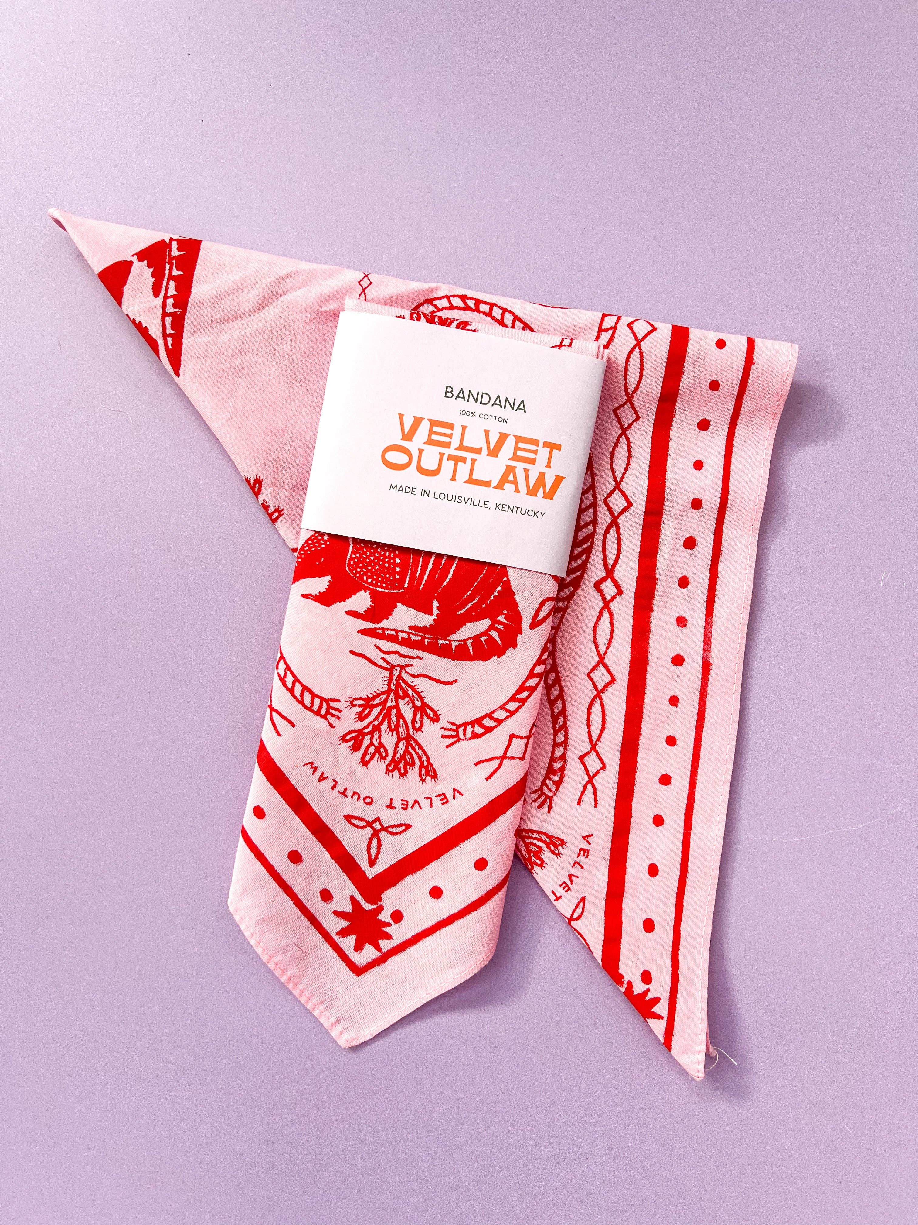 Velvet Outlaw - Wholesale Bandana - Unisex - Triangle Armadillo Bandanas - Multiple Colors5