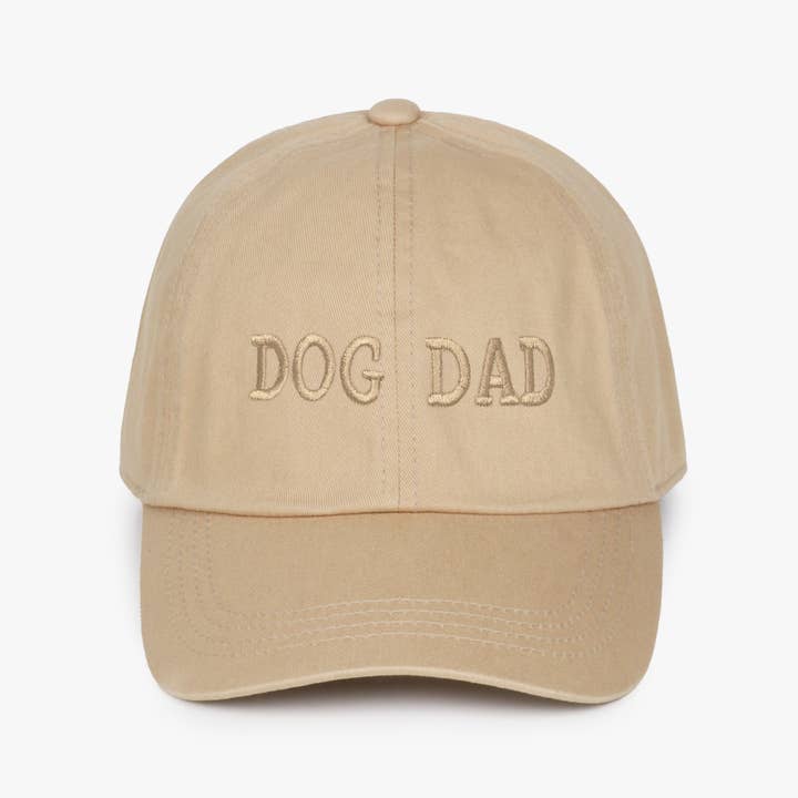 David And Young - Wholesale Baseball Cap - Men's - LCAP413 - Dog Dad Tonal Embroidered On Vintage Wash Cap5