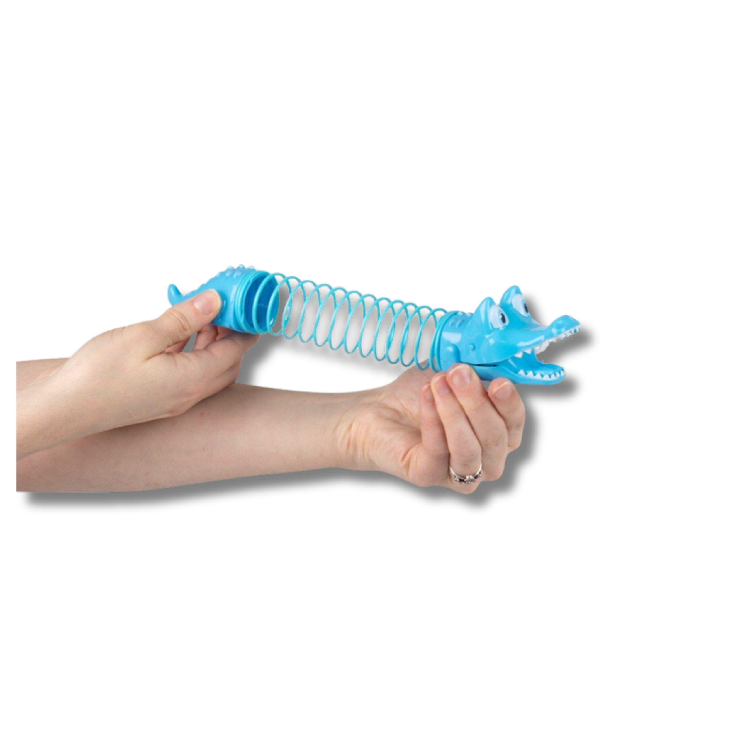 JSBlueRidge Toys - Vente Fidget/jouet anti-stress – enfant - Jouet à Ressort en Forme d'Alligator pour Enfants - Assorti2
