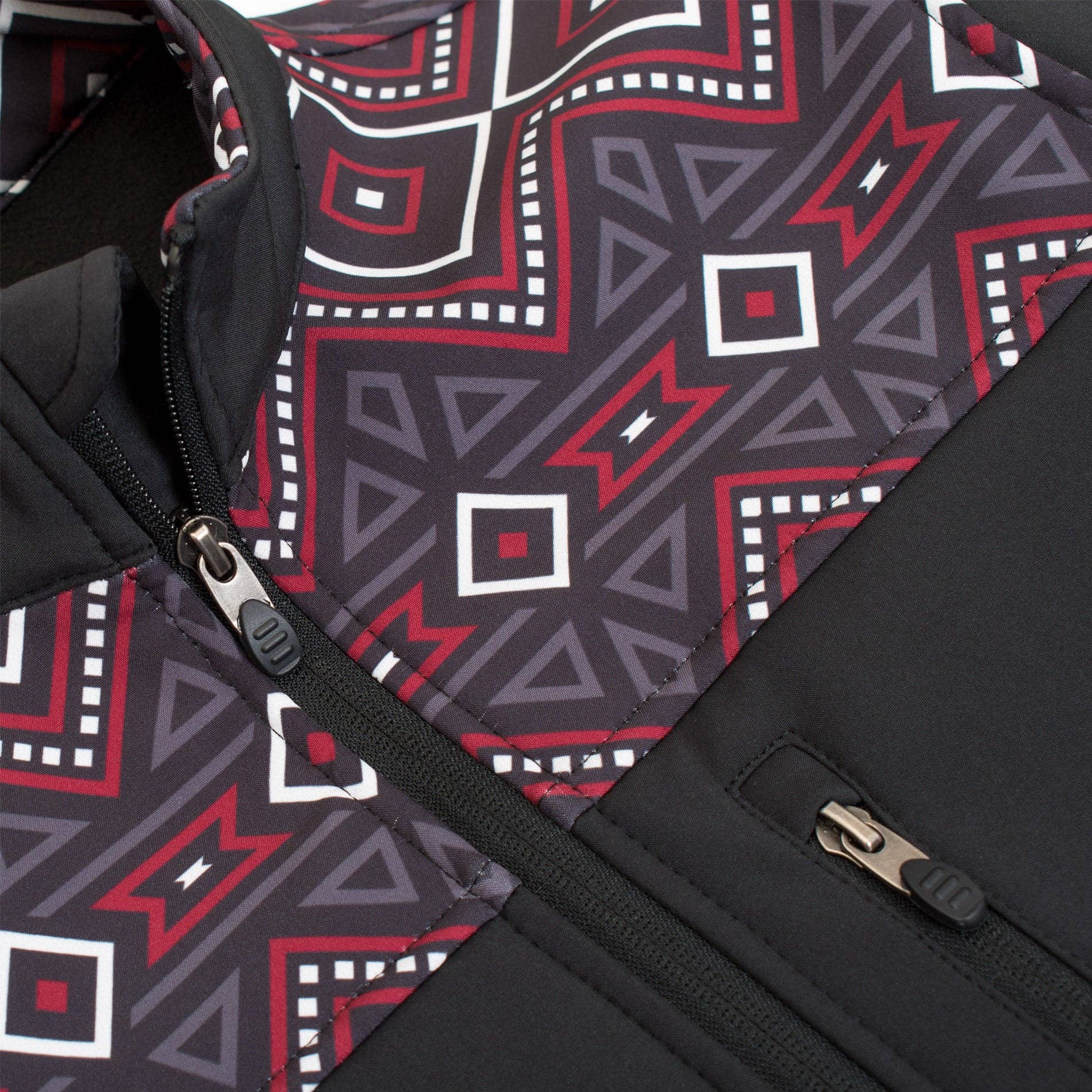 Rodeo Clothing - Wholesale Jacket - Women's - Women's Softshell Aztec Print Fleece-Lined Jackets2