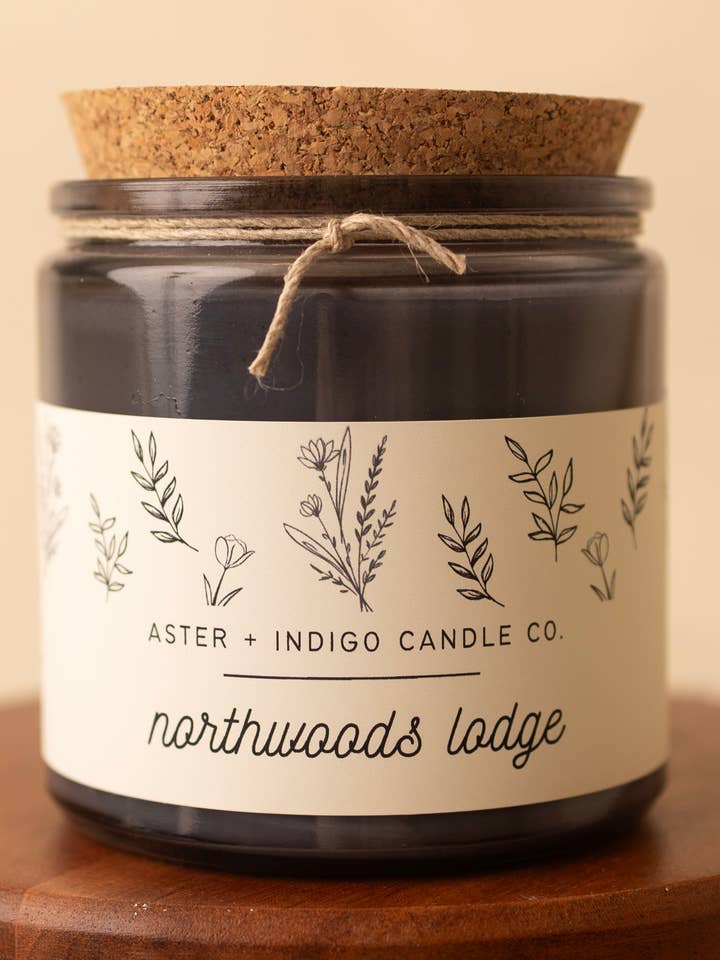 Northwoods Lodge | Christmas Candle | Winter Candle for wholesale by Aster + Indigo Candle Co.