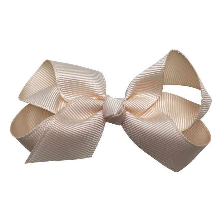 Grampo de arco de cabelo Maxima em nude por atacado de La Fillette Accessories