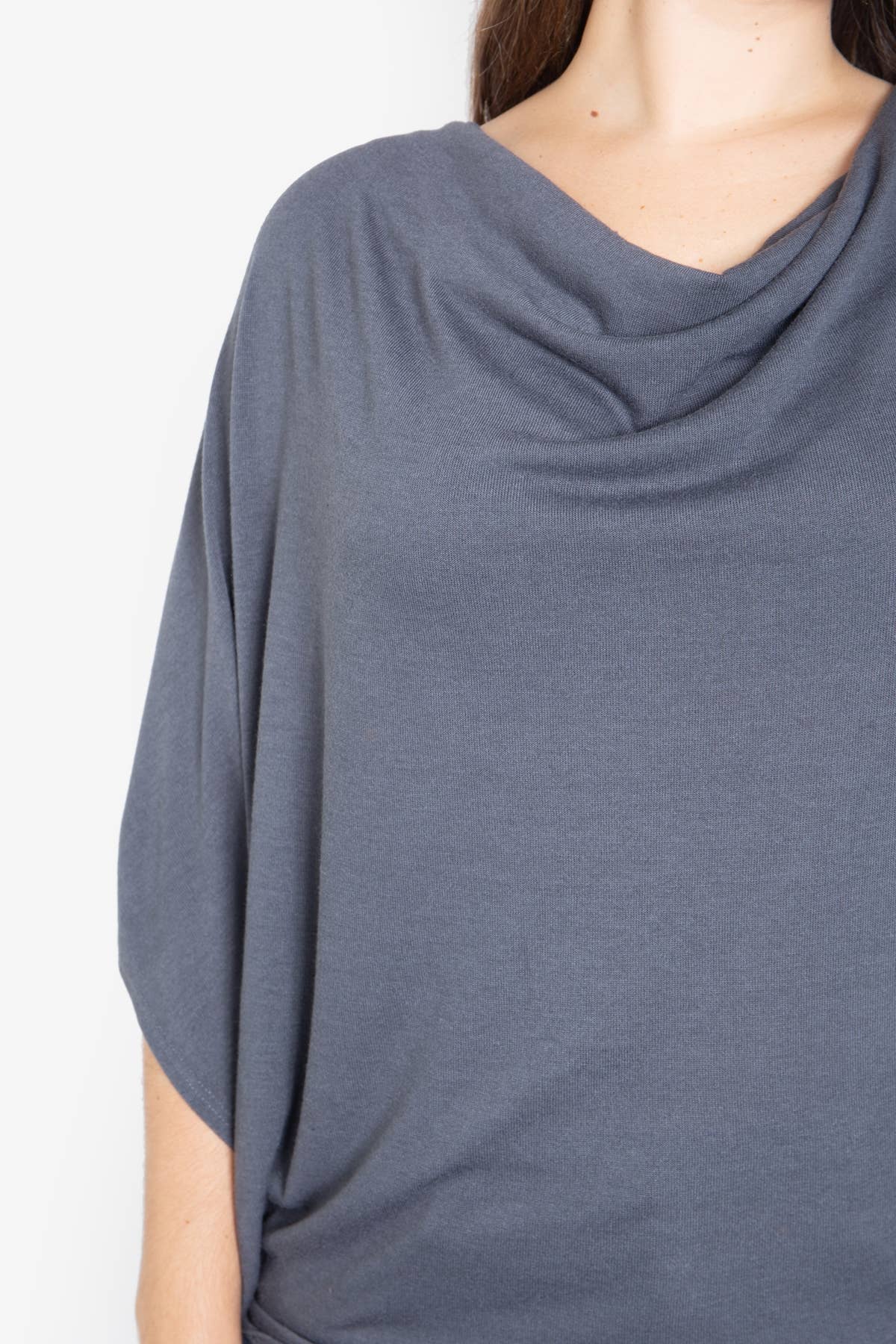 MYS Wholesale Inc - Wholesale Tunic - Women's - Plus Size Cowl Neckline Dolman Sleeve Top14