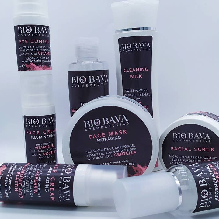 Bio Bava - Cosmeceutica biologica - Wholesale Facial Care Set/Kit - Bio skin care complete2