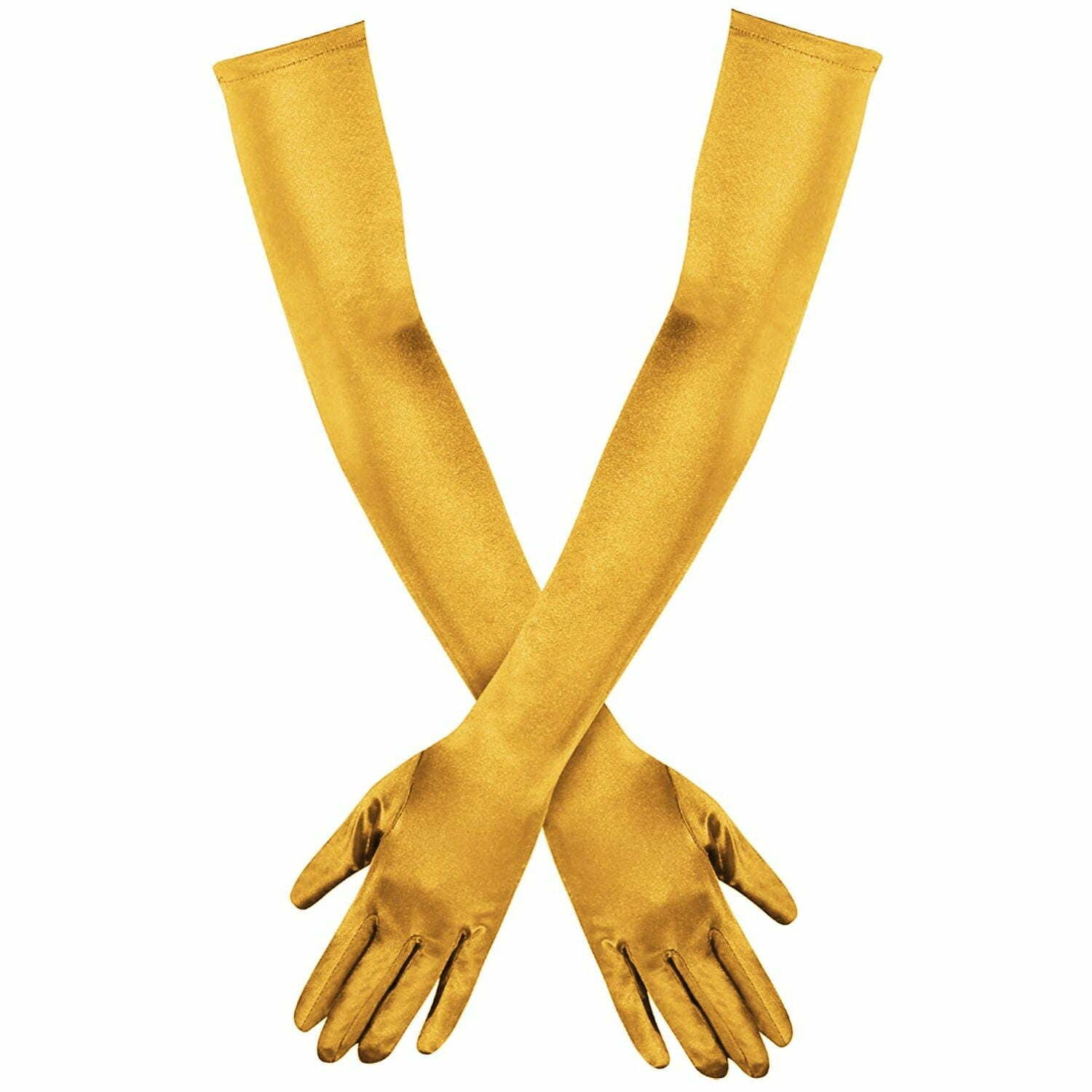 Diacly - Wholesale Gloves - Women's - 23 inch Opera Length Satin gloves Gatsby Flapper4