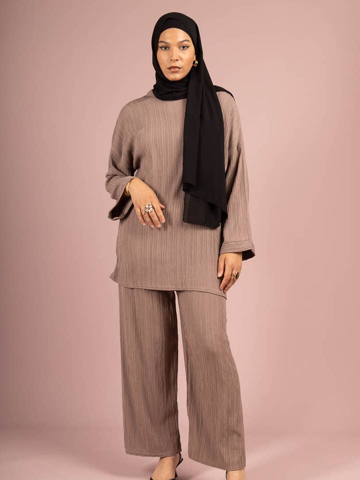 IDEAL OUTFIT - Wholesale Top & Pant Set (NOT Loungewear) - Women's - Abaya set ref:2335 FF-59PAN