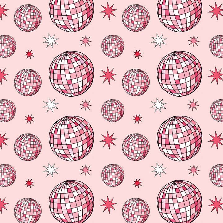 Brittany Paige - Wholesale Wrapping Paper Roll - Disco Christmas Wrapping Paper Roll