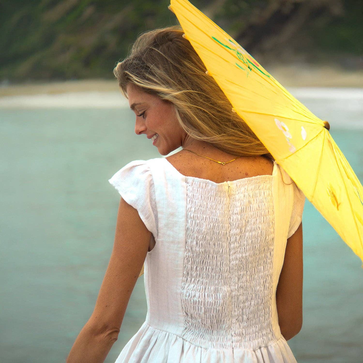 Sun & Sanctuary - Wholesale Dress - Women's - Whitecliff Linen Dress2