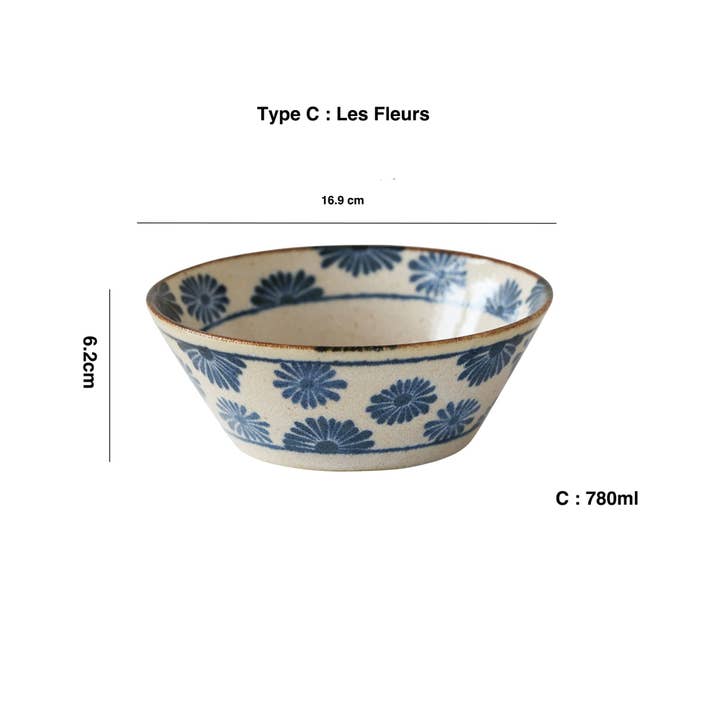 MinoCraft - Wholesale Bowl - Ramen bowl with “nature” design2