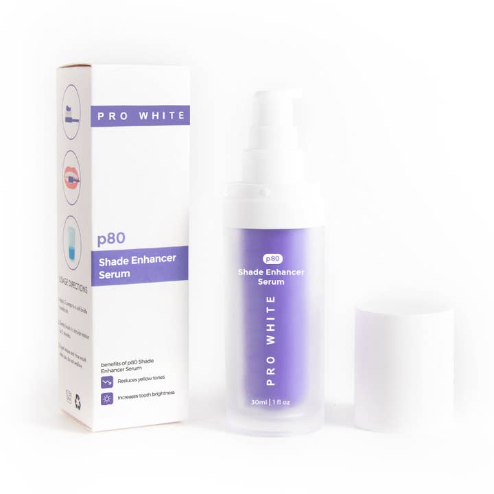 Sérum rehausseur d'ombre Pro White p80™ pour la vente par Pro White Teeth Kits