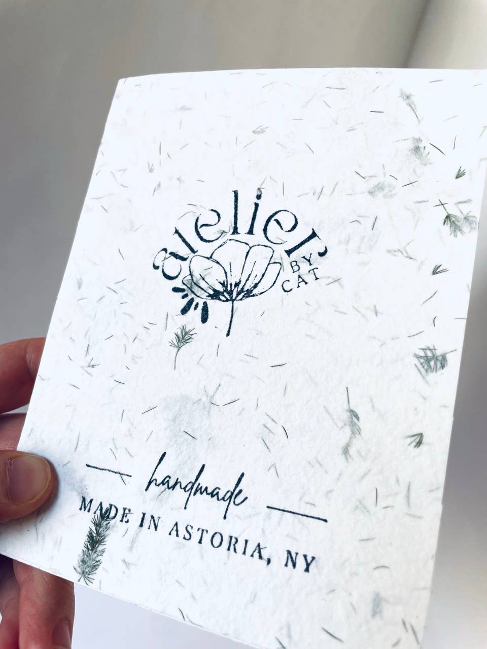 Atelier By Cat - Wholesale Notebook - mini Fern Paper Notebook Eco-Friendly, Goods, Plant Gifts6