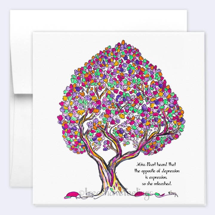 MISS PEARL | Single Card for wholesale by Trees Have Feelings