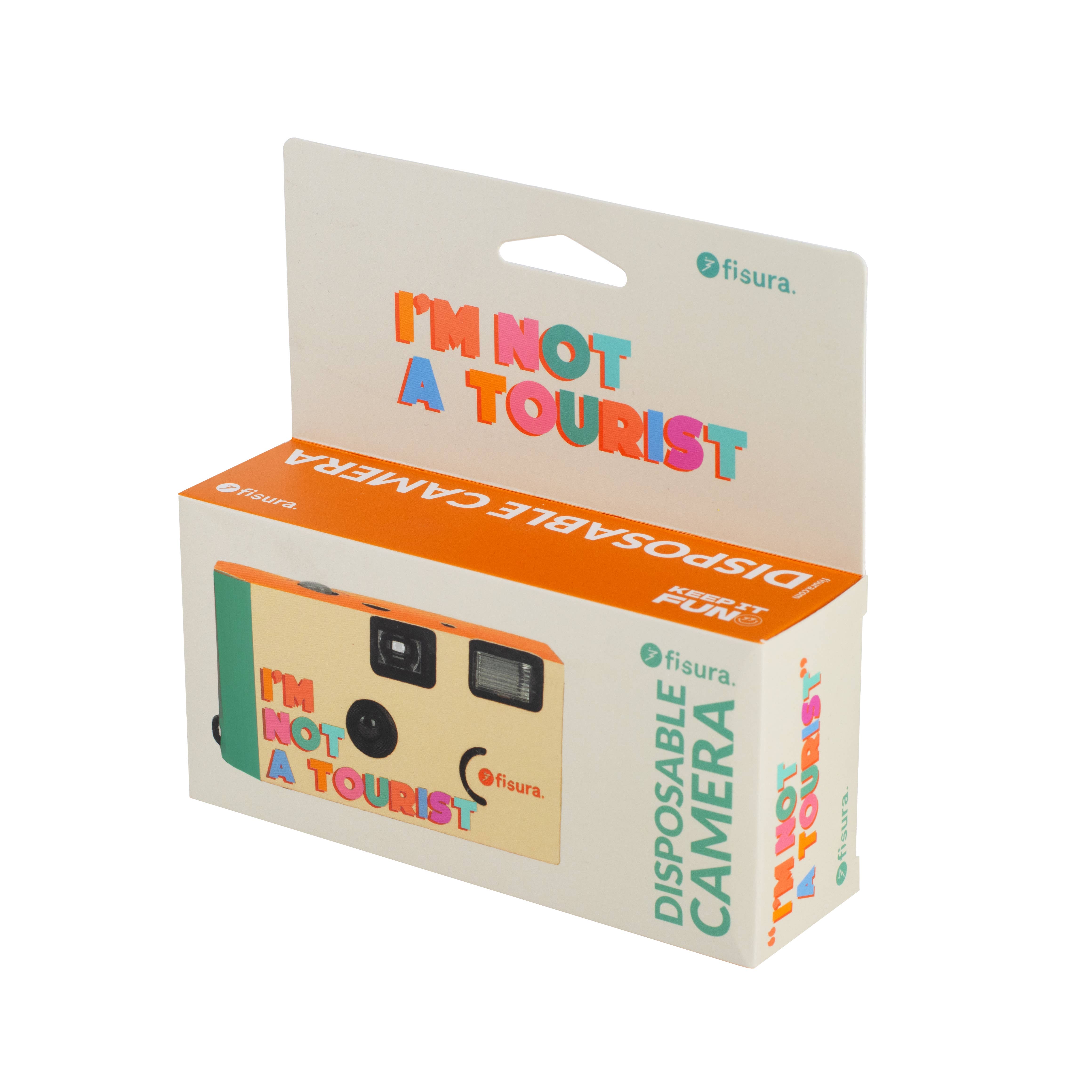 Fisura - Wholesale Disposable Camera - Disposable camera "I'm not a tourist"3