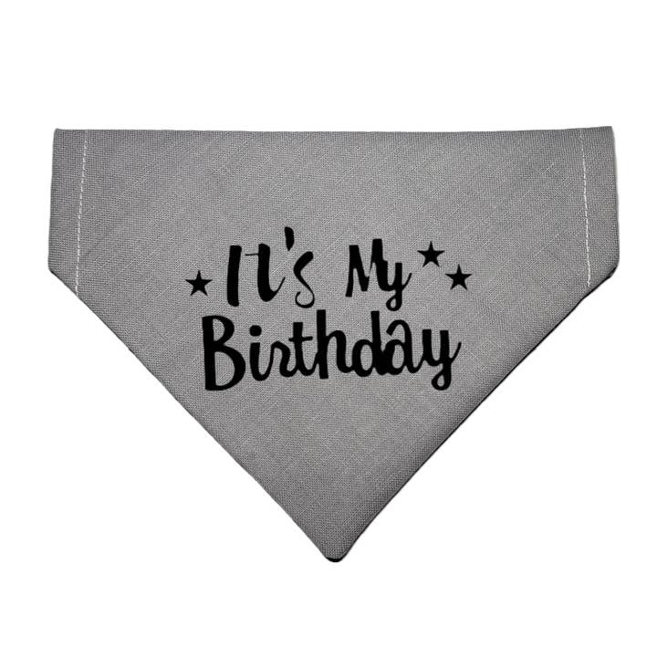 Spoiled Pet Accessories - Wholesale Pet Bandana - Dog - It's My Birthday Bandana2